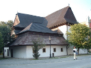 Das Artikularkirche von Käsmark (Késmárk, Kežmarok)
